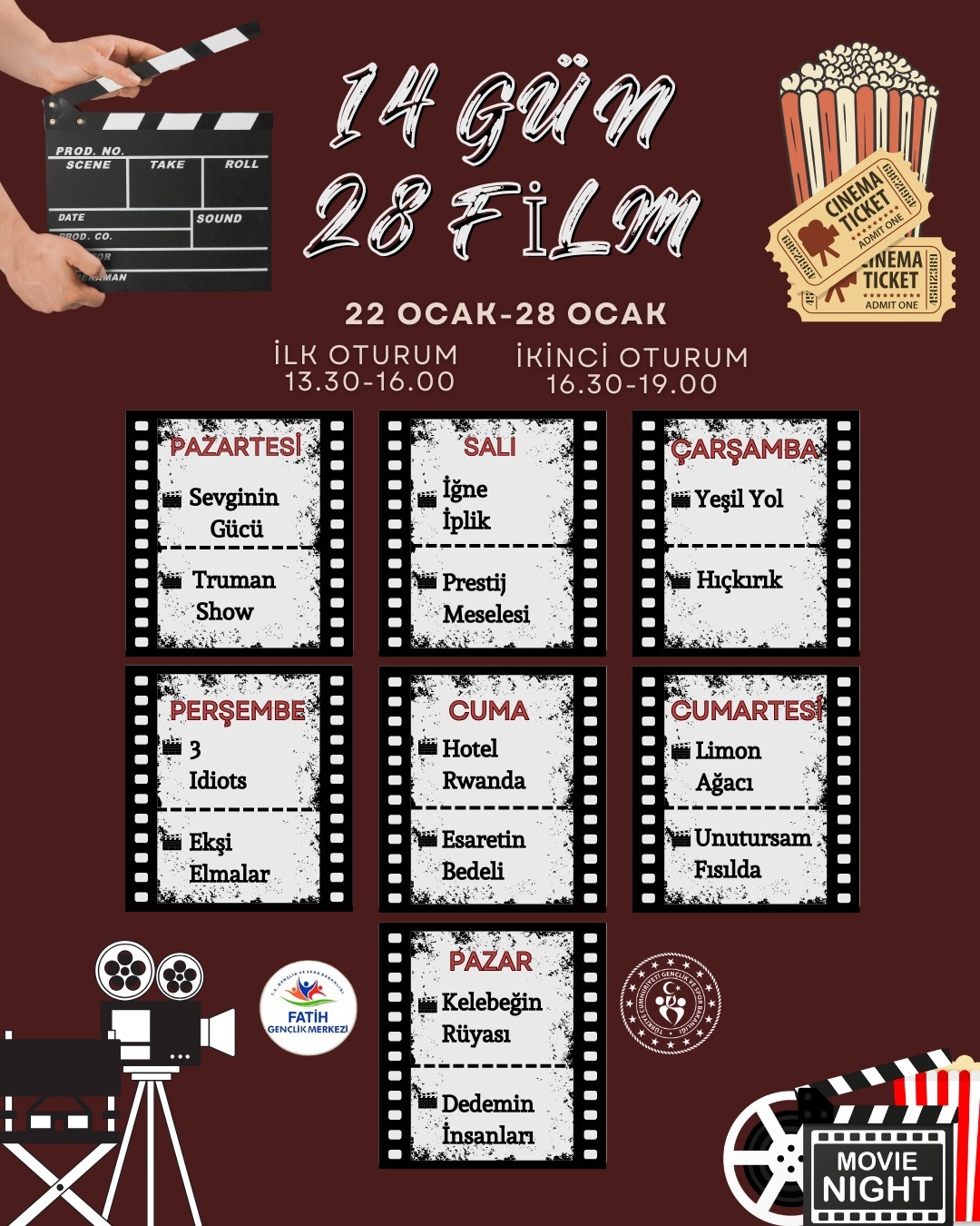 GENÇLİK VE SPOR BAKANLIĞI - Film Gösterimi