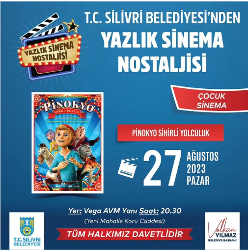 Silivri Belediyesi - Pinokyo Sihirli Yolculuk