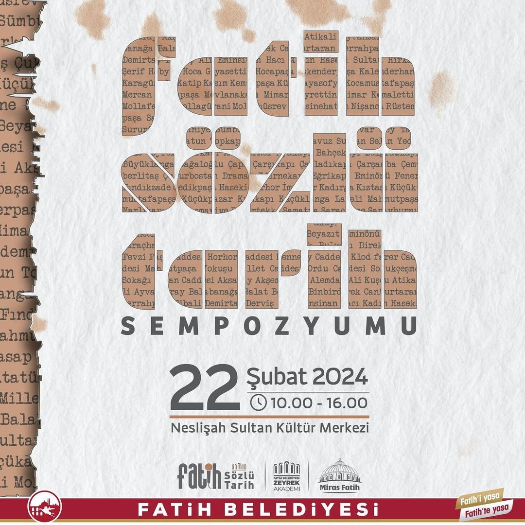 Fatih Belediyesi - Sözlü Tarih Sempozyumu