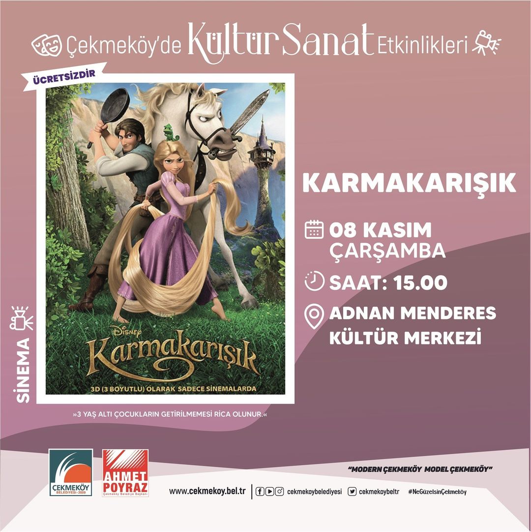 Çekmeköy Belediyesi - Çocuk Sineması “ Karmakarışık “
