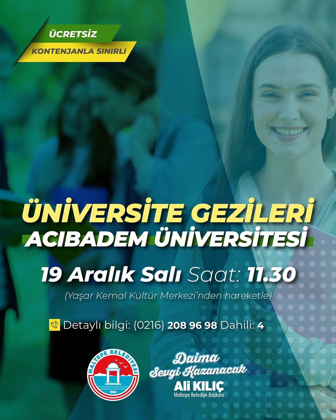 Maltepe Belediyesi - Üniversite Gezileri