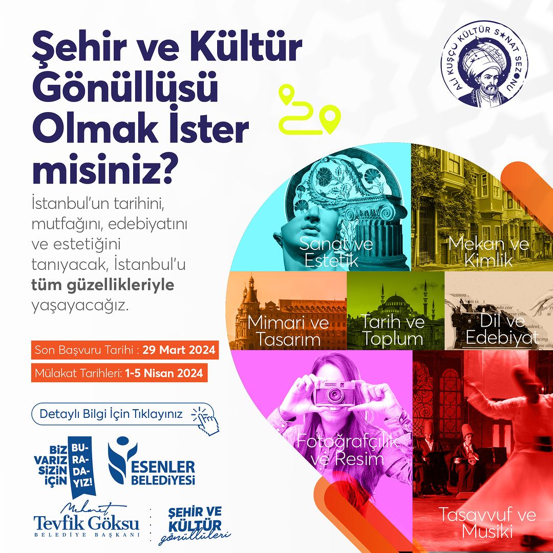 Esenler Belediyesi - İstanbul Şehir ve Kültür Gönüllüsü