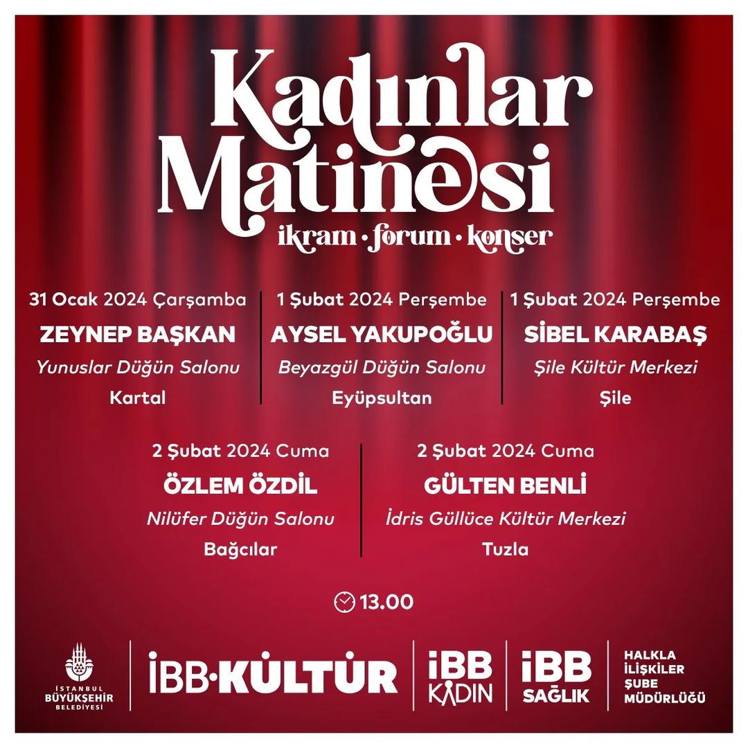 İBB Kültür - Kadınlar Matinesi